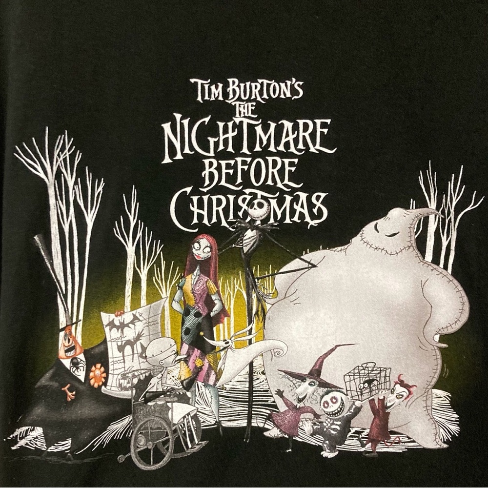 Vintage rare 90s shirt Nightmare Before Christmas XL from Giant